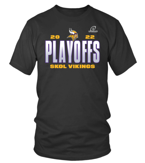 Minnesota Vikings 2022 NFL Playoffs Skol Vikings Our Time T-Shirt