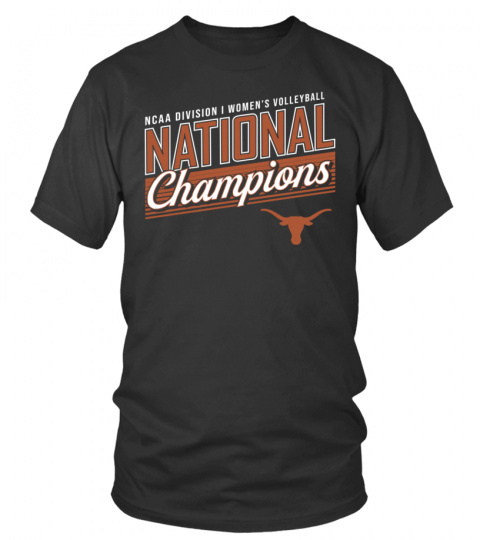 Official Texas Longhorns 2022 NCAA  Women's Volleyball National Champions T-Shirt