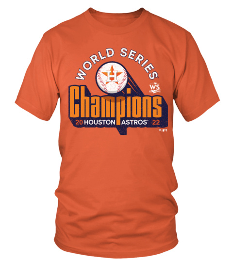 MLB Shop Houston Astros 2022 World Series Champs Totally Fly T