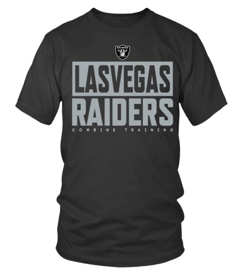 New Era Men's Las Vegas Raiders Combine Offside Black T Shirt