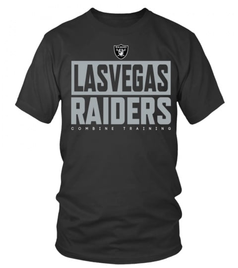New Era Men's Las Vegas Raiders Combine Offside Black T Shirt