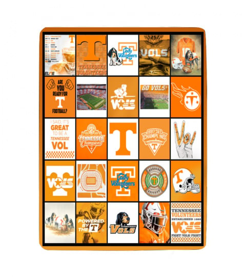 University of Tennessee Volunteers Blanket Football Gifts for NCAA Fans 60"x80"
