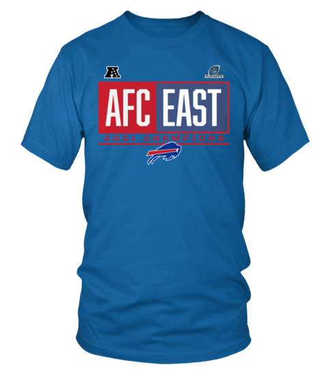 Buffalo Bills AFC East Division Champions 2021 Royal T-Shirt