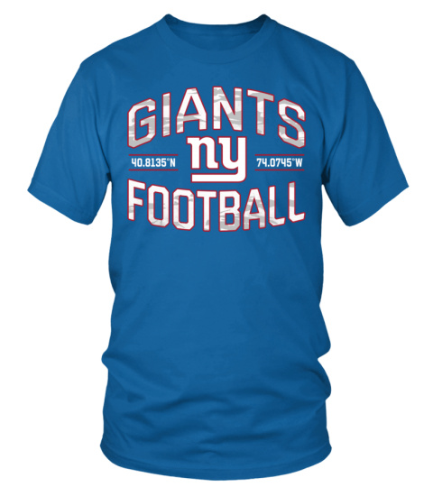 Fanatics NFL NY Giants Short Sleeve T-Shirt Blue