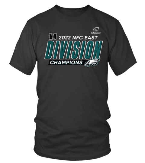 Official 2023 NFC East Division Champions Philadelphia Eagles Midnight  Green T-Shirt