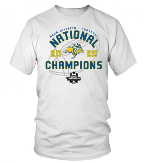 South Dakota State Jackrabbits Official Champion FCS Football National Champions Locker Room T-Shirt