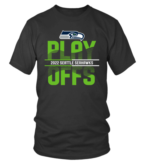 New NFL Shop Seattle Seahawks 2022 Playoffs Iconic T-Shirt