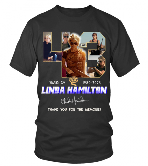 LINDA HAMILTON 43 YEARS OF 1980-2023