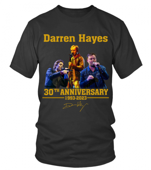 DARREN HAYES 30TH ANNIVERSARY
