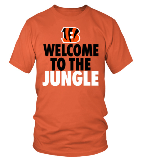 Welcome to the jungle shirt, Bengals Shirt, Cincinnati Benga