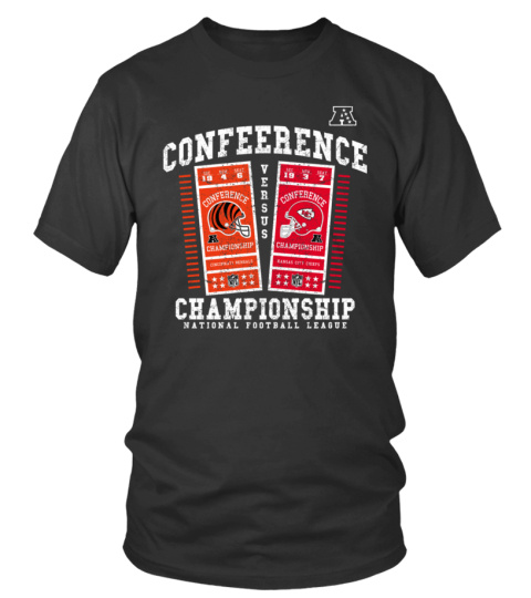 Cincinnati Bengals vs. Kansas City Chiefs 2022 AFC Championship T shirt