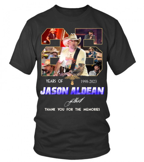 JASON ALDEAN 25 YEARS OF 1998-2023