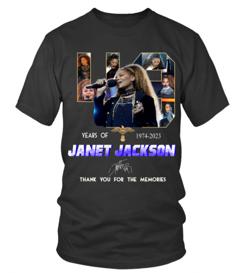 JANET JACKSON 49 YEARS OF 1974-2023