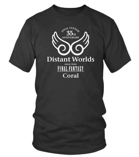 Official Final Fantasy 35th Anniversary Distant Worlds Shirt