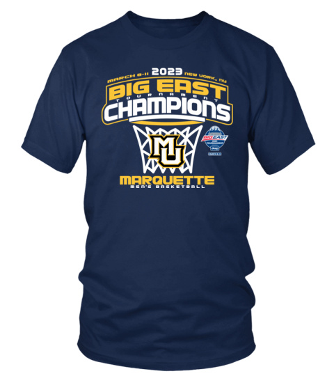 Men's Blue Marquette Golden Eagles Long Sleeve Hoodie T-Shirt