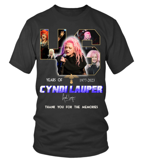 CYNDI LAUPER 46 YEARS OF 1977-2023