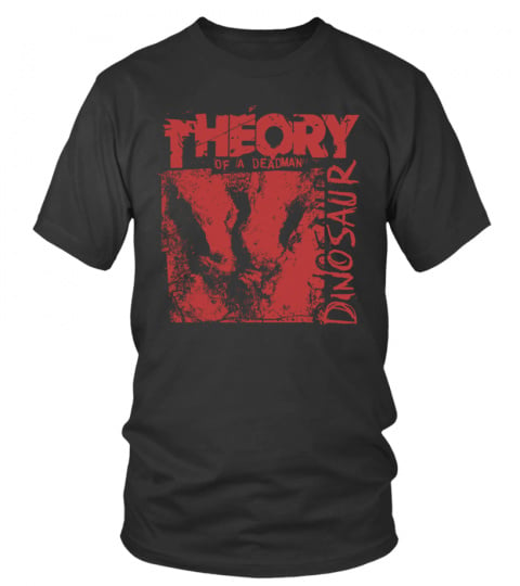 Theory Of A Deadman Dinosaur Red Single T Shirt