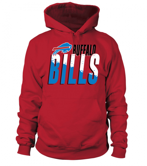 Homage Men'S Buffalo Bills Color Splash Sweatshirt Hoodie
