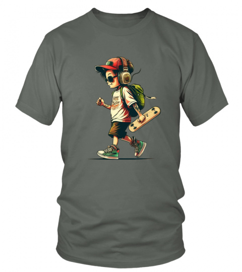 T shirt- Skateur enfant - Edition Limitée