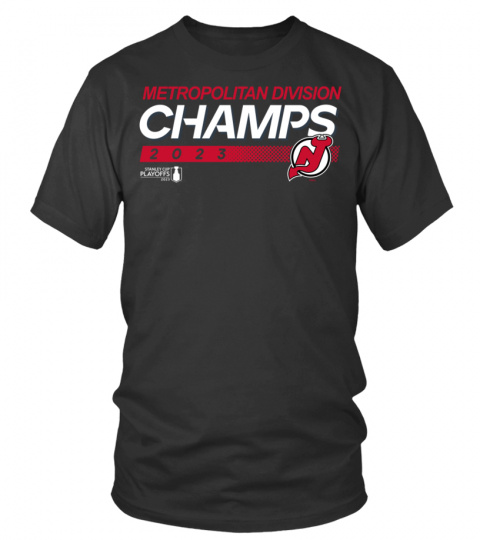 New Jersey Devils 2023 Metropolitan Division Champions Shirt