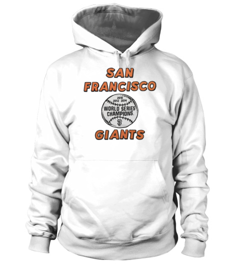 San Francisco Giants '10 '12 '14 World Series Champs Hoodie Homage