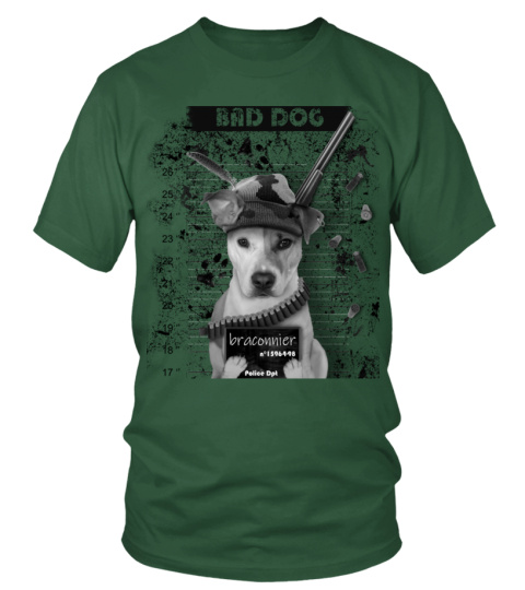 Tshirt - Bad Dog Jack Russel Braconnier - Edition Limitée