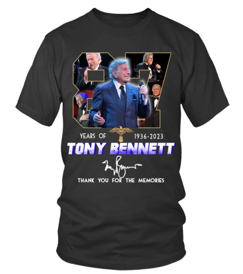 TONY BENNETT 87 YEARS OF 1936-2023