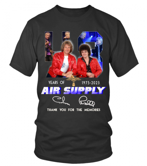 AIR SUPPLY 48 YEARS OF 1975-2023