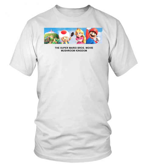 The Super Mario Bros Movie Mushroom Kingdom Shirt - The Super Mario Bros Merch