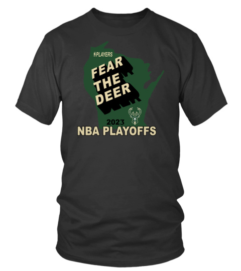 2023 Slogan Milwaukee Bucks Playoffs T Shirt Mens Black