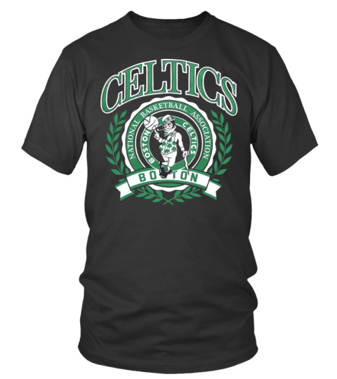 Boston Celtics Crest T Shirt Homage
