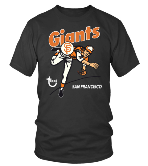 MLB San Francisco Giants Topps Baseball T Shirt