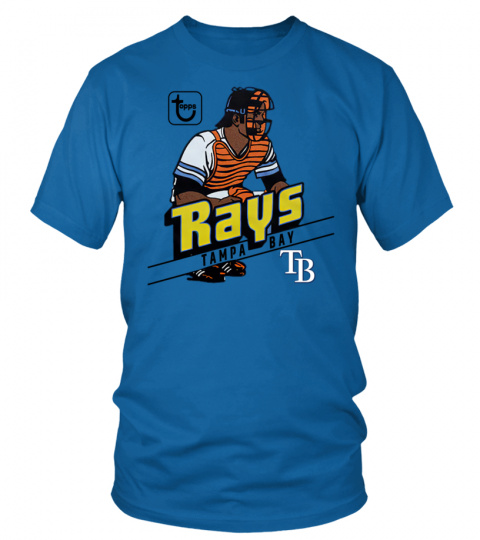 MLB Tampa Bay Rays Topps Baseball T Shirt