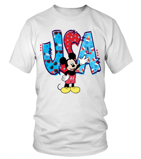 USA mickey mouse tshirt  2023