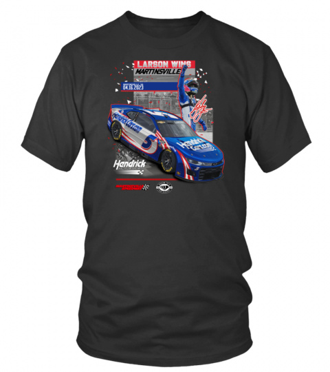 Nascar Kyle Larson 2023 Martinsville Speedway Race Winner T-Shirt - Kyle Larson T Shirt Black