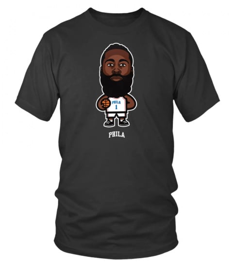 James Harden 76ers Cartoon Shirt