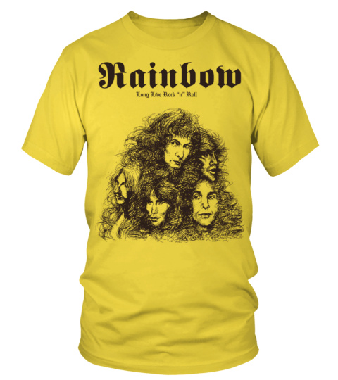 RK70S-509-YL. Rainbow - Long Live Rock 'n' Roll - T-shirt | Teezily