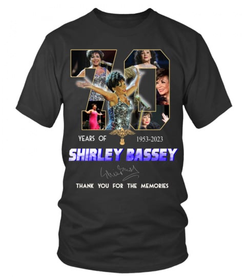 SHIRLEY BASSEY 70 YEARS OF 1953-2023