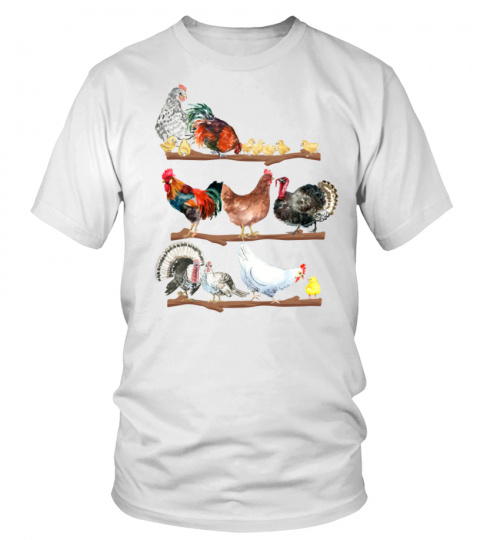 Funny Chicken T-Shirt, Love Chickens Tee, Chicken