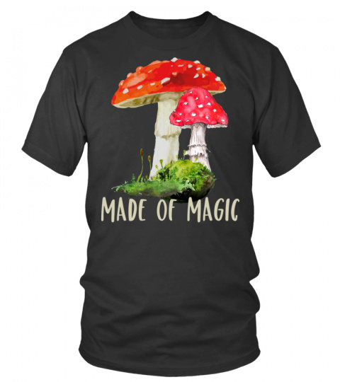 Mushroom T shirt, vintage plant shirt, botanical