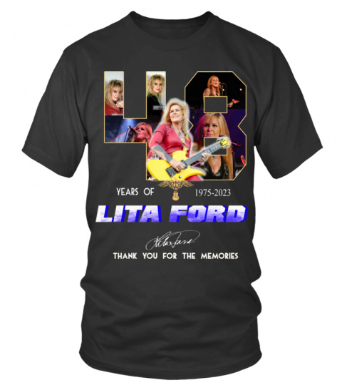 LITA FORD 48 YEARS OF 1975-2023