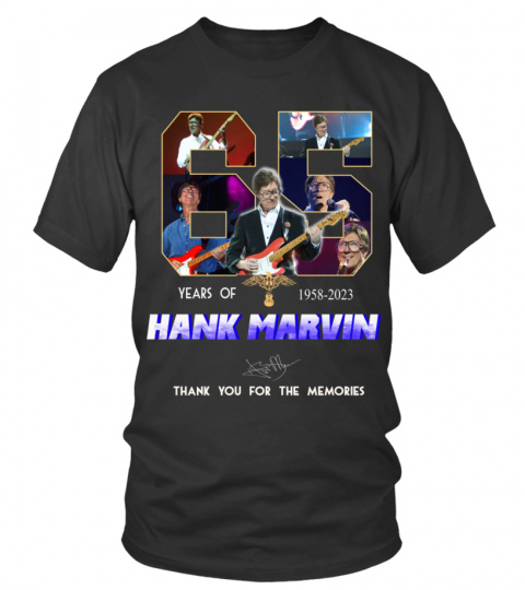 HANK MARVIN 65 YEARS OF 1958-2023