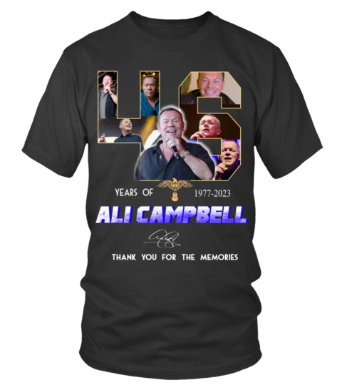 ALI CAMPBELL 46 YEARS OF 1977-2023