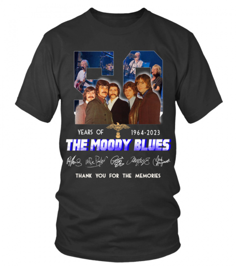 THE MOODY BLUES 59 YEARS OF 1964-2023