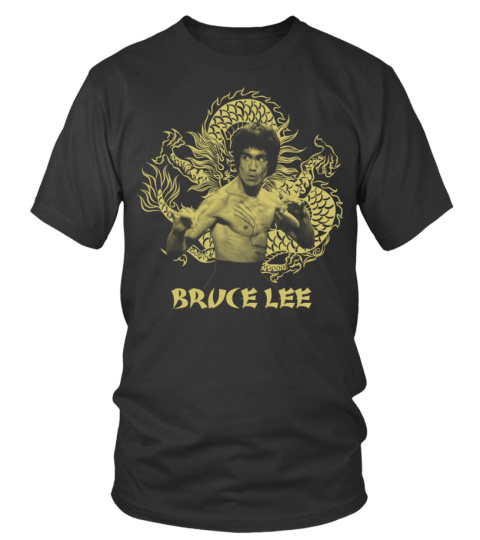 ROUND NECK T-SHIRT UNISEX – BRUCE LEE BK (23)