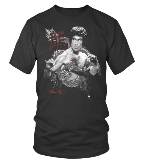 ROUND NECK T-SHIRT UNISEX – BRUCE LEE BK (21)