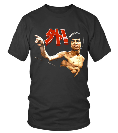 ROUND NECK T-SHIRT UNISEX – BRUCE LEE BK (35)