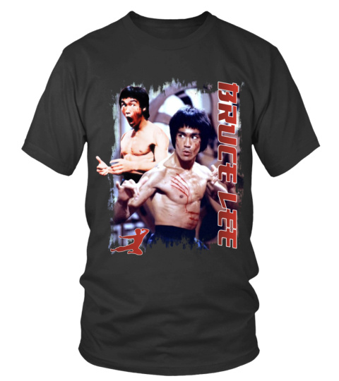 ROUND NECK T-SHIRT UNISEX – BRUCE LEE BK (13)