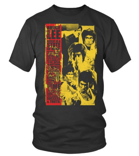 ROUND NECK T-SHIRT UNISEX – BRUCE LEE BK (33)