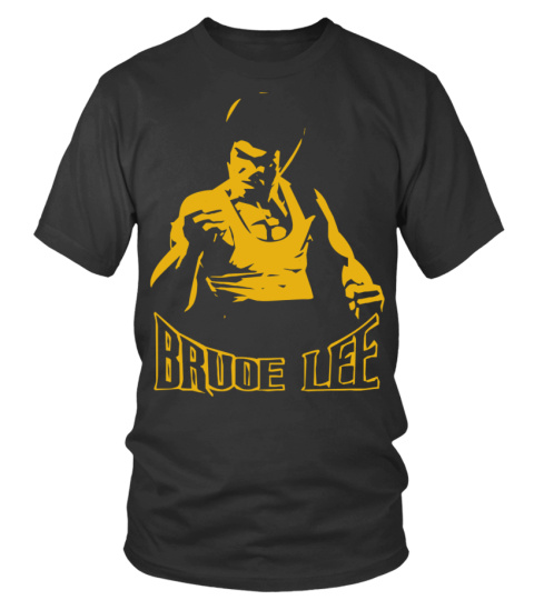 ROUND NECK T-SHIRT UNISEX – BRUCE LEE BK (11)